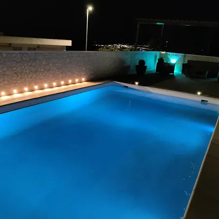 펜션 Queca Private Heated Pool Cannon Water And Jacuzzi 산타크루스데 테네리페